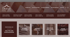 Desktop Screenshot of delicato.lt